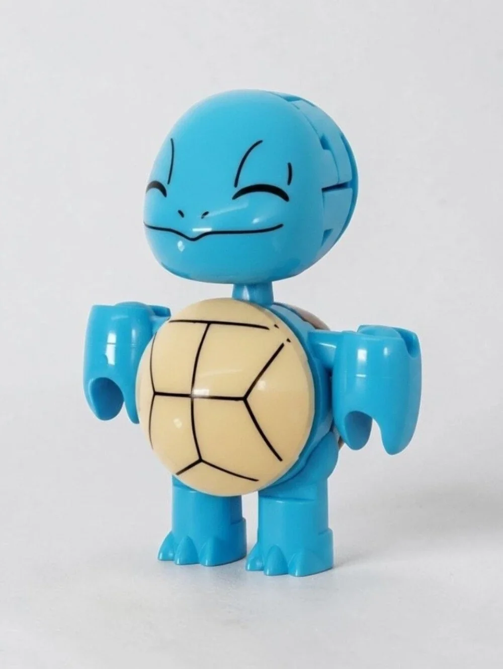 SQUIRTLE Only From MEGA Construx - Pokemon Pokeball Evergreen Set- NO Pokeball.